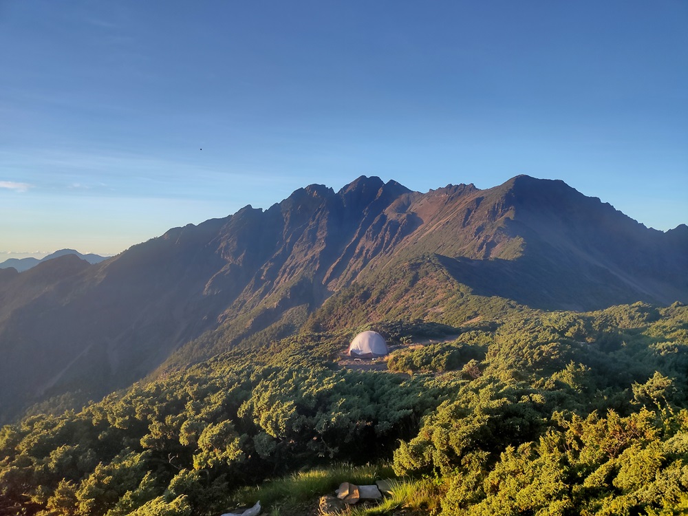 玉山山脈【玉山後四峰】｜四天四夜